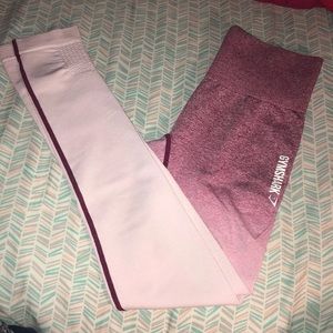 Gym shark ombré leggings! Size XS